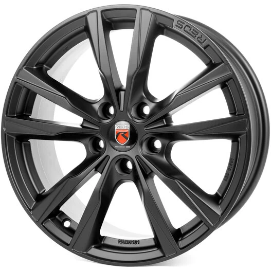 Momo REDS K2 HD Black Matt | dk.wheeloutlet.com